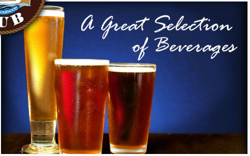 Enjoy a cold one, fresh from the tap