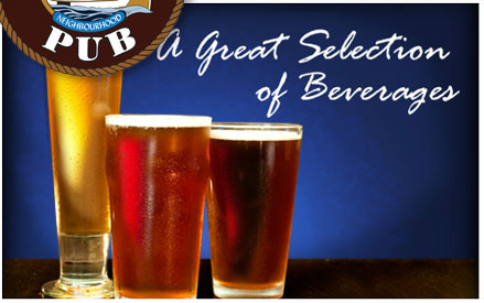 Enjoy a cold one, fresh from the tap